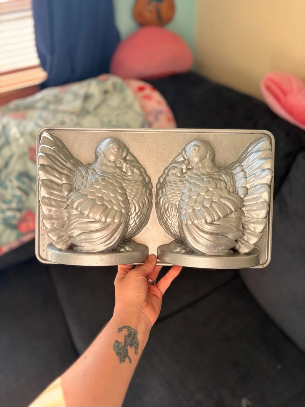 Nordic Ware Turkey Cake Mold Pan Seasonal Bakeware Kitchenware